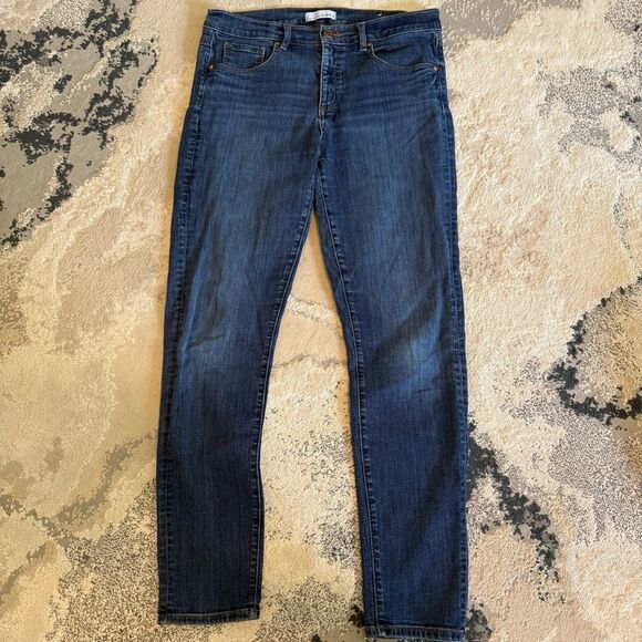 Ann Taylor LOFT Modern Skinny Jeans Pants in Blue Medium Wash Size 29/8 Regular - Picture 2 of 10